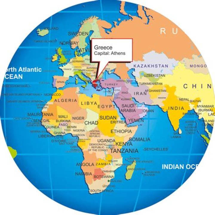 Where Is Greece On The Map
