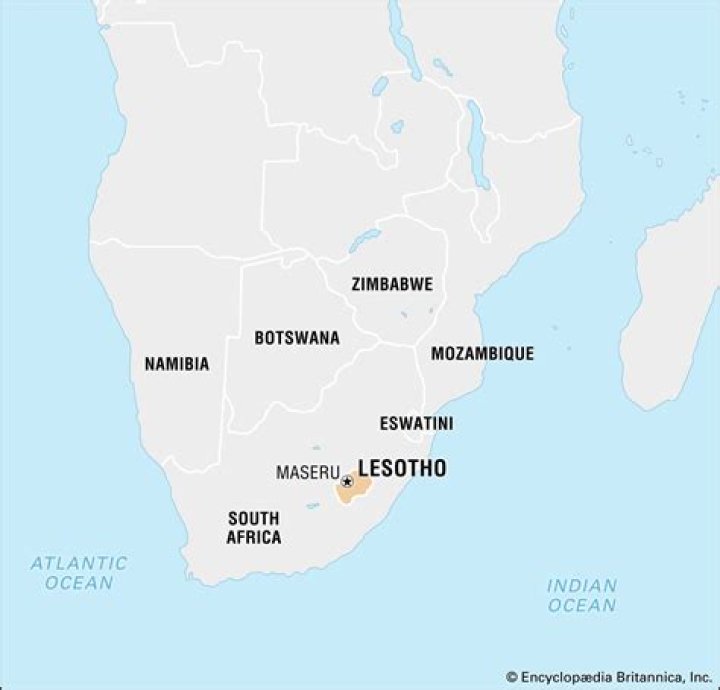 Where Is Lesotho