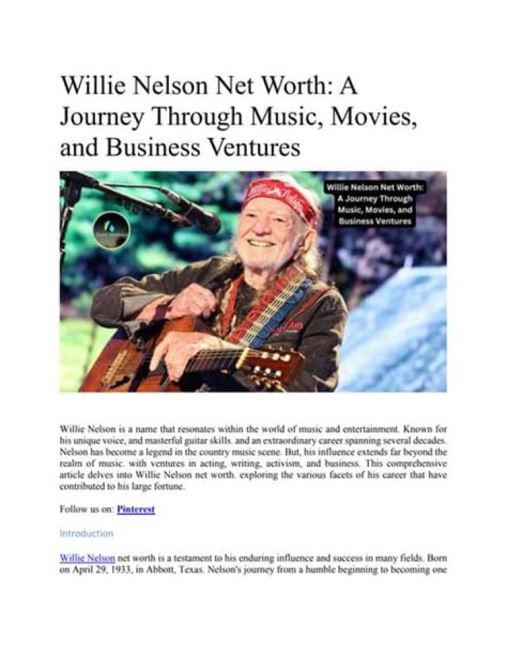 willie nelson net worth