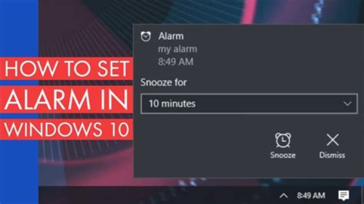 Windows 10 alarms not going off
