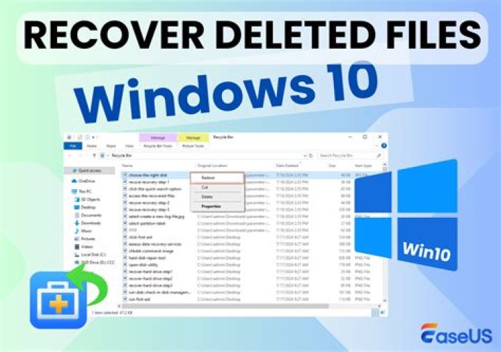 Windows 10 deleted files come back