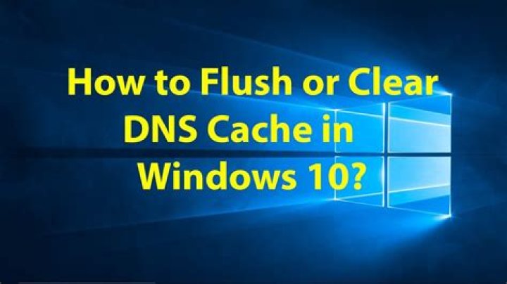 Windows 10 Flush DNS