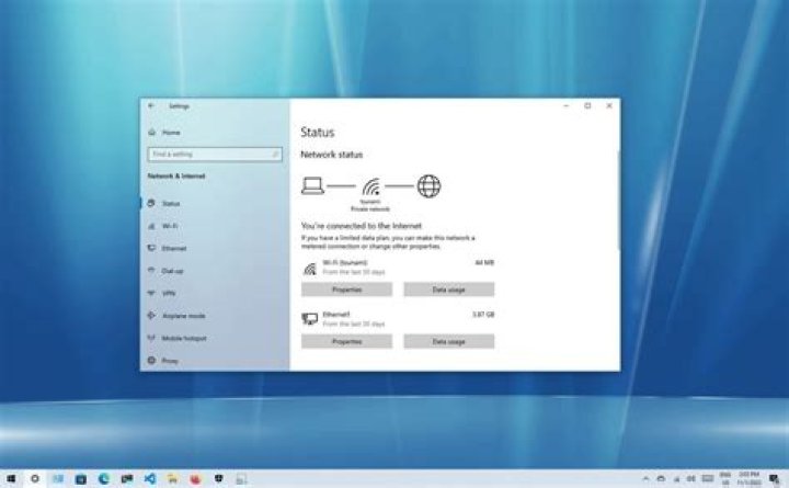 windows 10 network quick actions enable
