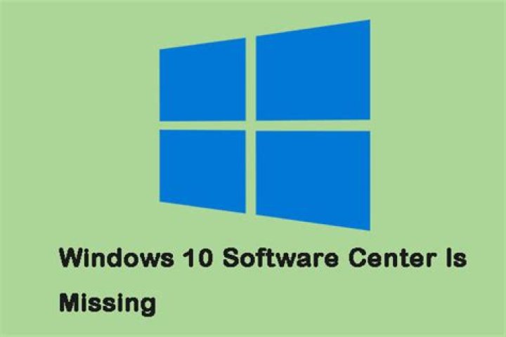 Windows 10 Software Center is missing on my PC [FIXED]