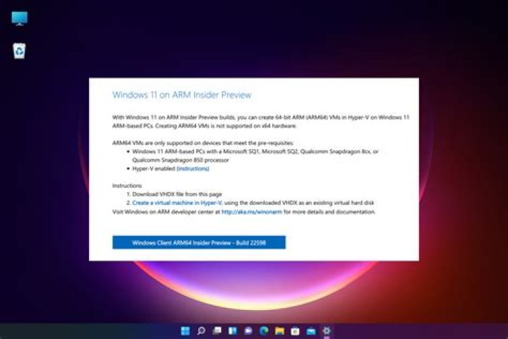 Windows 11 ARM iso on M1 Mac