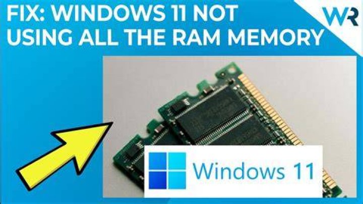 Windows 11 is not using all the available RAM? Fix it now