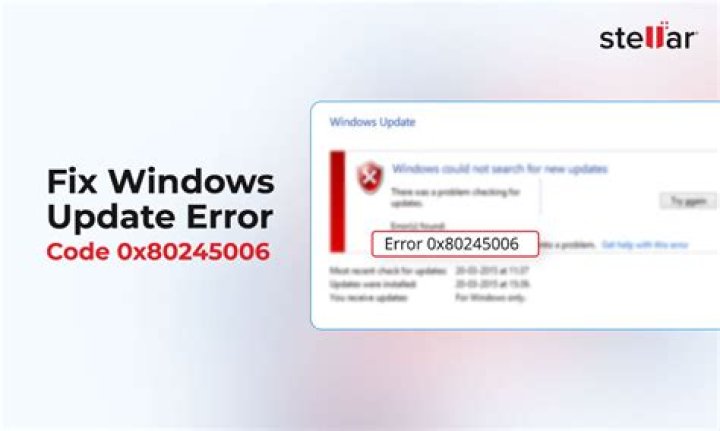 Windows 8.1 error 80245006