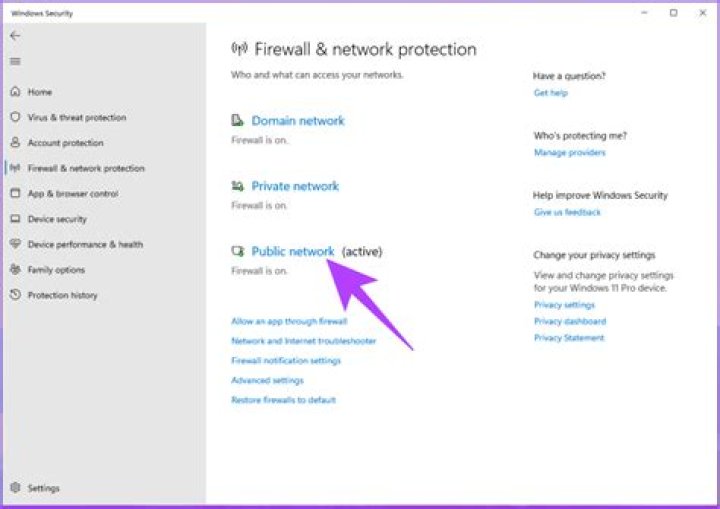 windows firewall disable