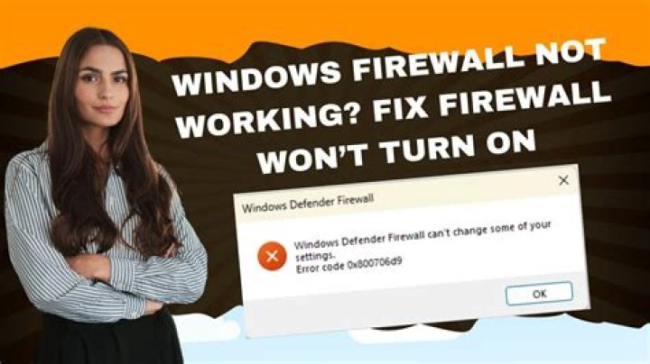 Windows Firewall not working