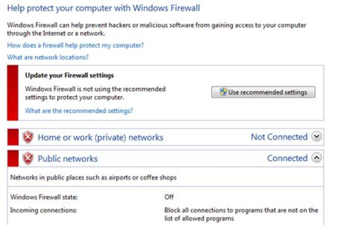 Windows Firewall turns itself off