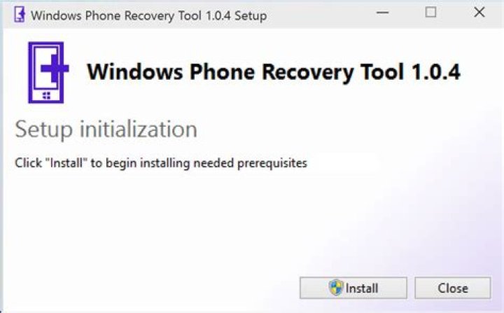 Windows Phone Recovery Tool