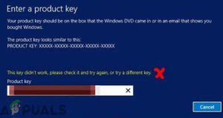 Windows Server Change product key does not work