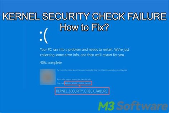 windows-update-settings kernel security check failure windows 11