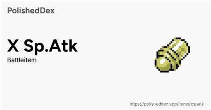 X Sp. Atk