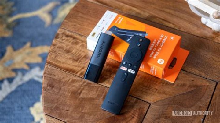 xiaomi tv stick and remote standing xiaomi tv stick and remote standing