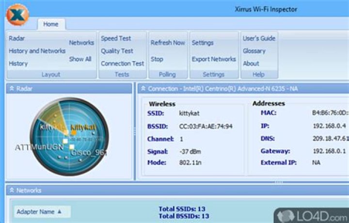Xirrus Wi-Fi Inspector windows 10