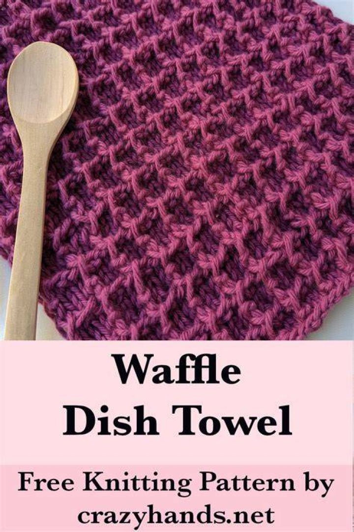 Zara Check Waffle Knit Kitchen Towels
